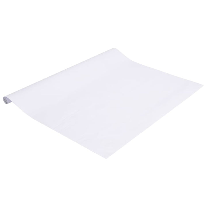 vinduesfolie 90x2000 cm PVC matteret hvid