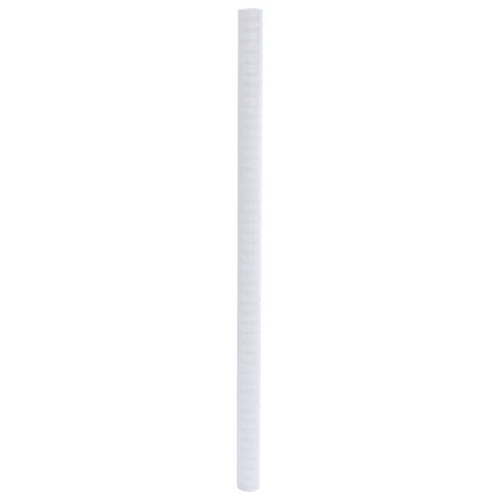 vinduesfolie 45x2000 cm stribet PVC matteret