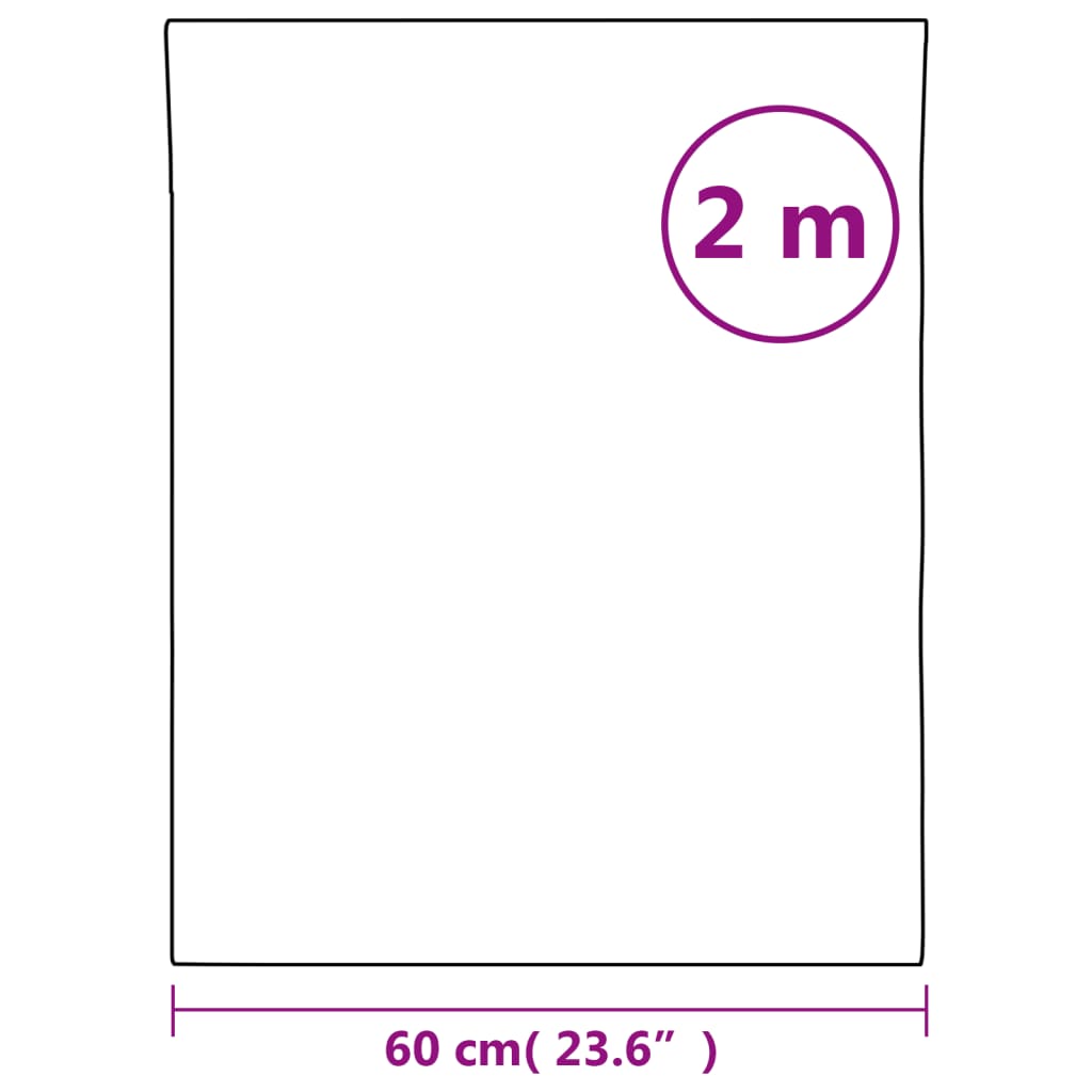 spejlfolie 2 stk. 60x200 cm selvklæbende PET