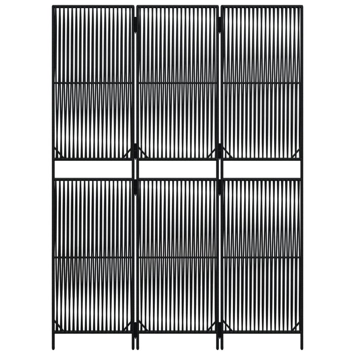 rumdeler 3 paneler polyrattan sort