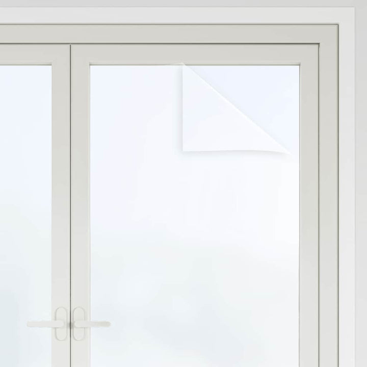 vinduesfolier 3 stk. matteret PVC hvid