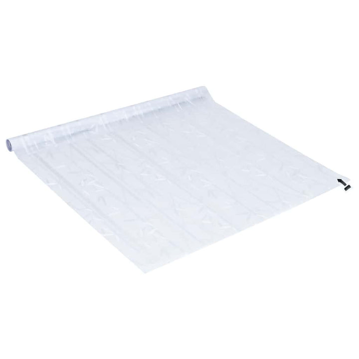 vinduesfolier 4 stk. bambusmønster matteret PVC