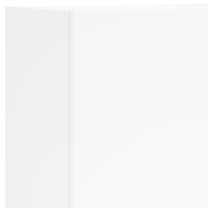 væghængt tv-bord 40,5x30x102 cm konstrueret træ hvid