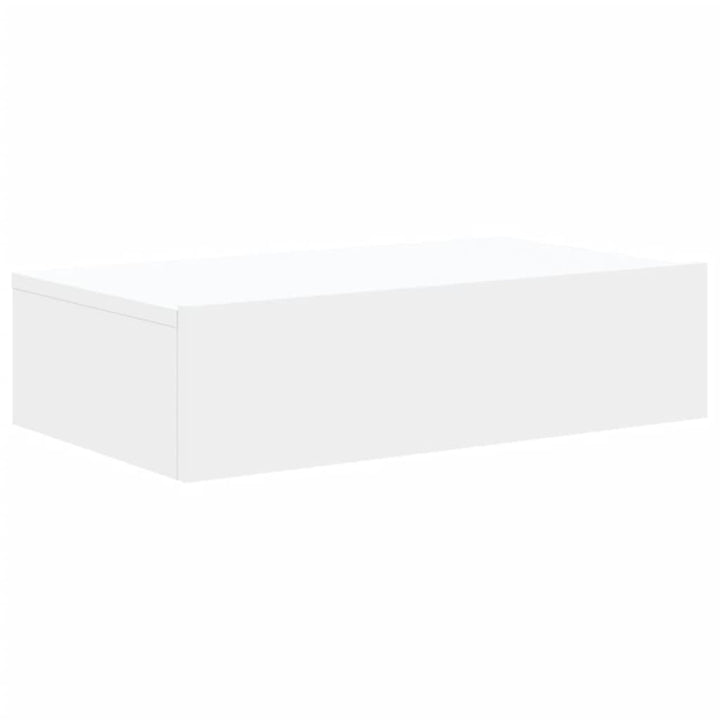 tv-bord med LED-lys 60x35x15,5 cm hvid