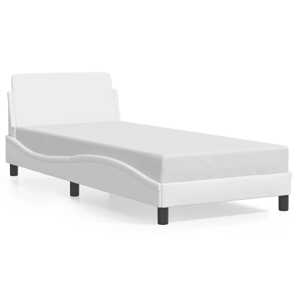 sengeramme Dover 80x200 cm kunstlæder hvid