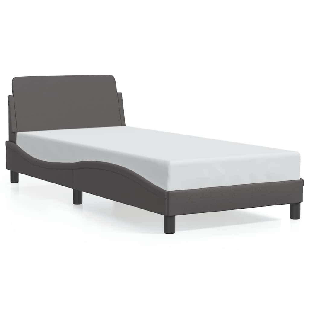 sengeramme Dover 80x200 cm kunstlæder grå