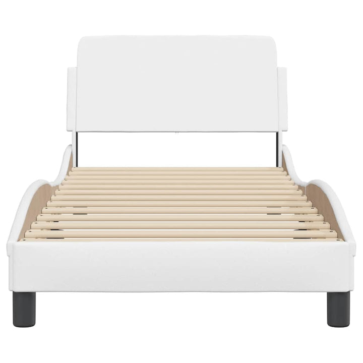 sengeramme Dover 90x190 cm kunstlæder hvid