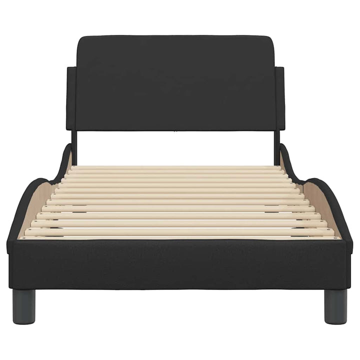 sengeramme Dover 90x200 cm kunstlæder sort