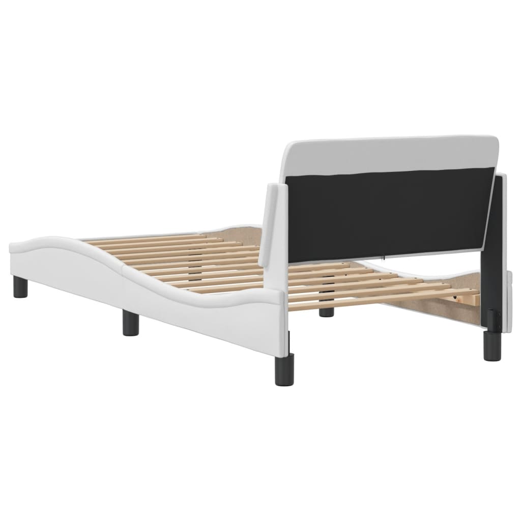 sengeramme Dover 90x200 cm kunstlæder hvid