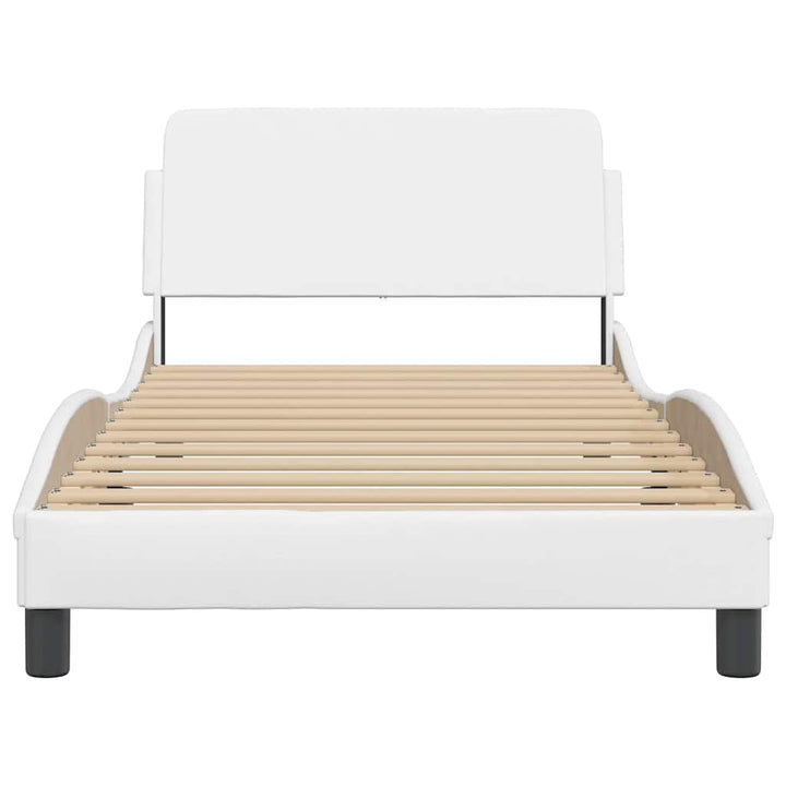 sengeramme Dover 100x200 cm kunstlæder hvid