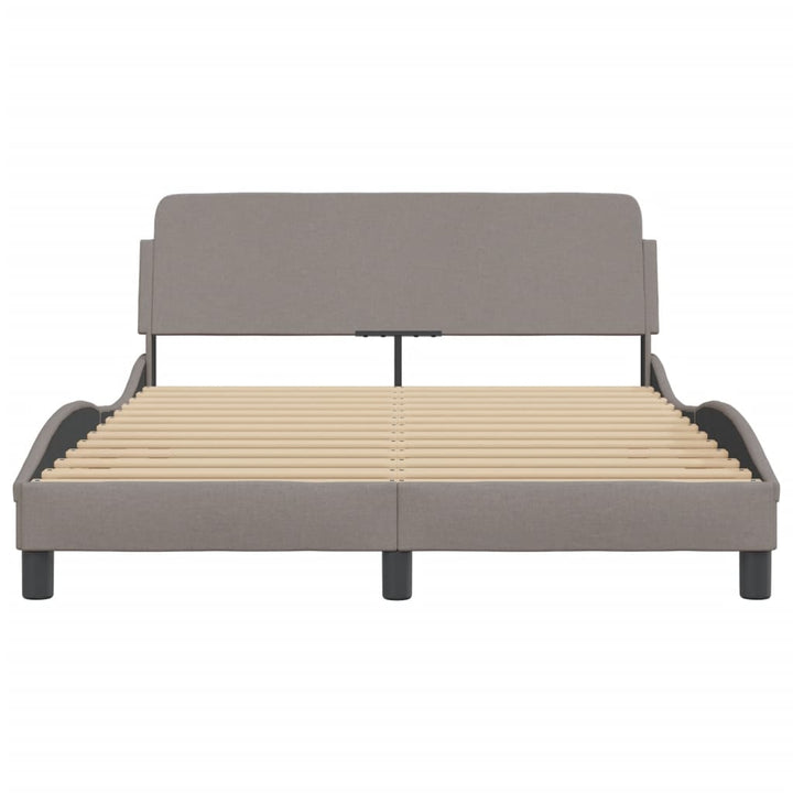 sengeramme Dover Taupe 120x200 cm Stof