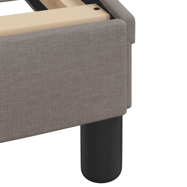 sengeramme Dover Taupe 120x200 cm Stof