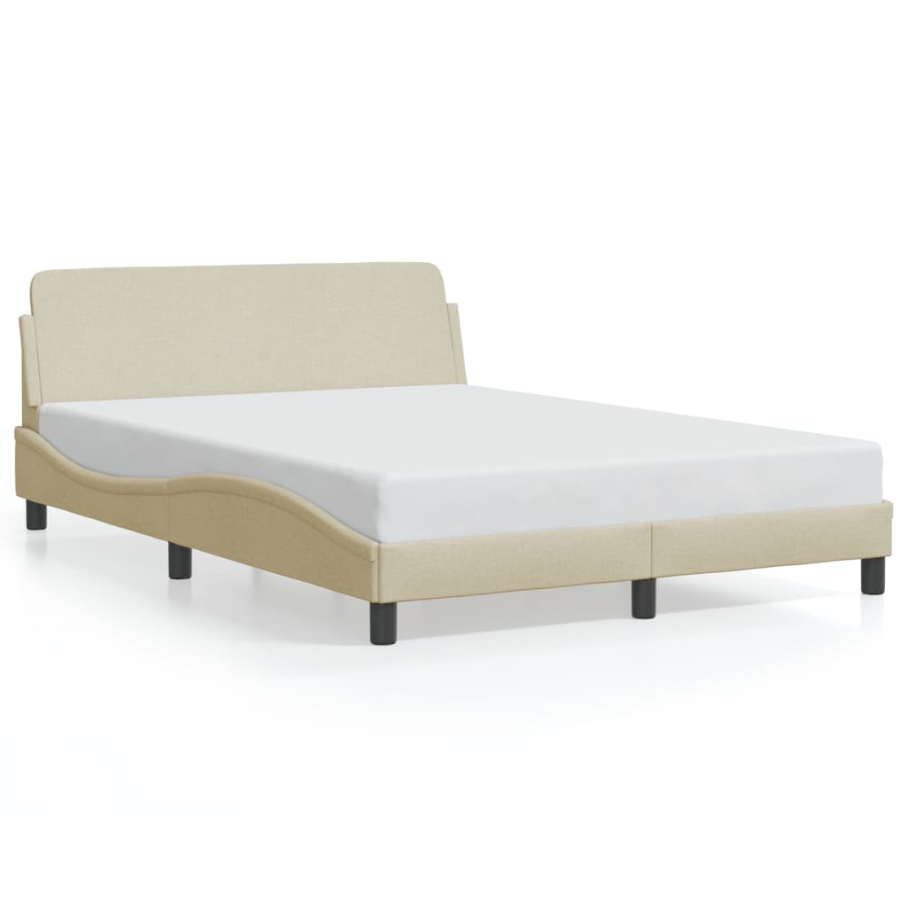 sengeramme Dover Creme 120x200 cm Stof