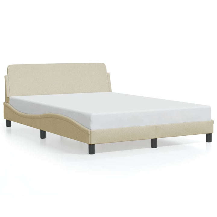 sengeramme Dover Creme 120x200 cm Stof