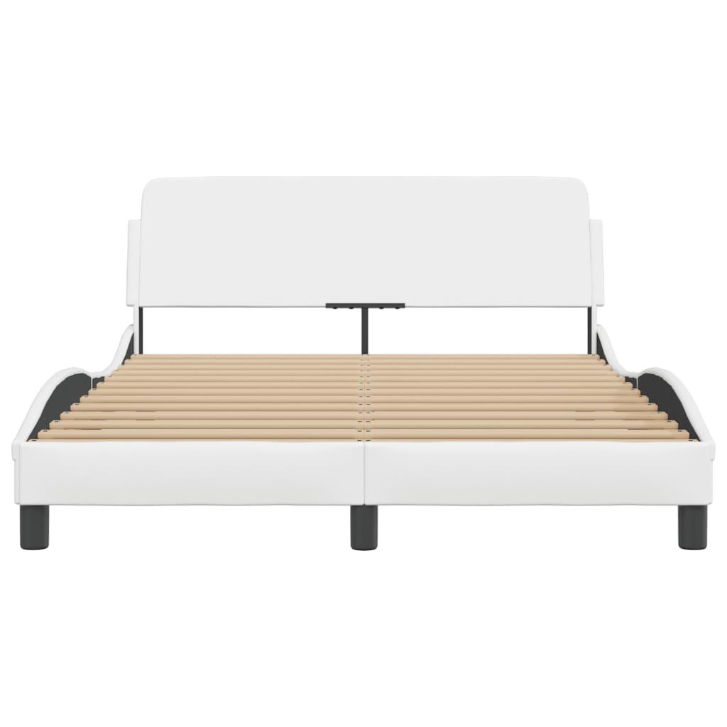 sengeramme Dover 120x200 cm kunstlæder hvid