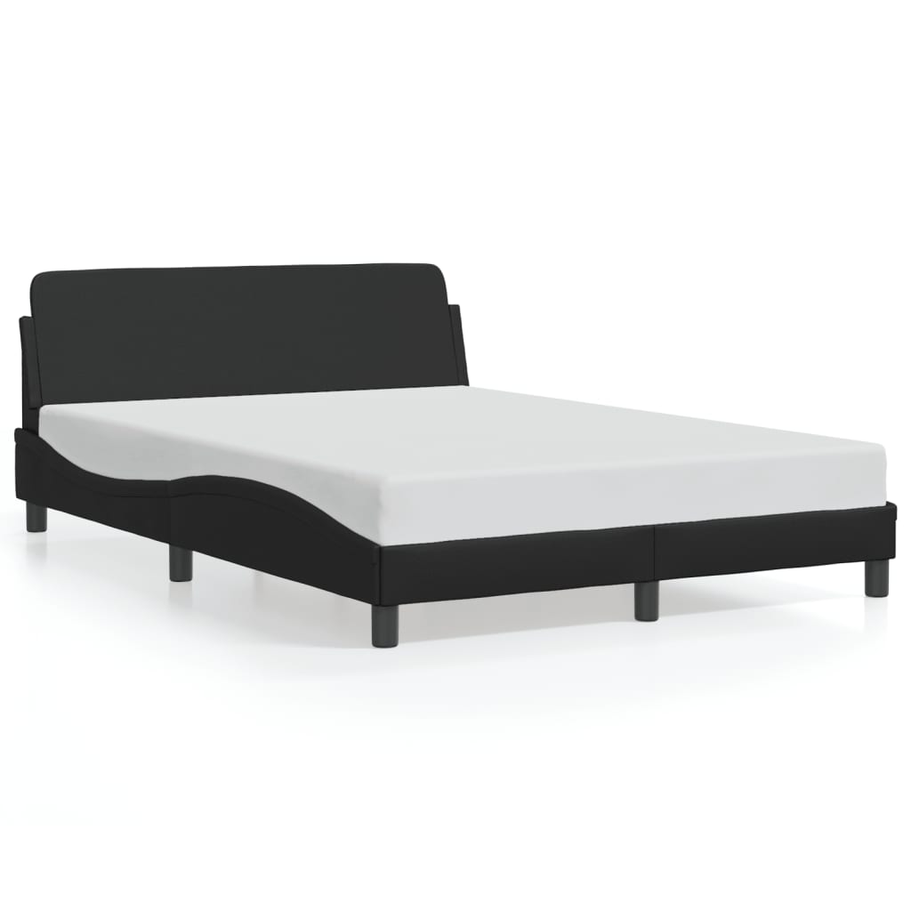 sengeramme Dover 140x190 cm kunstlæder sort