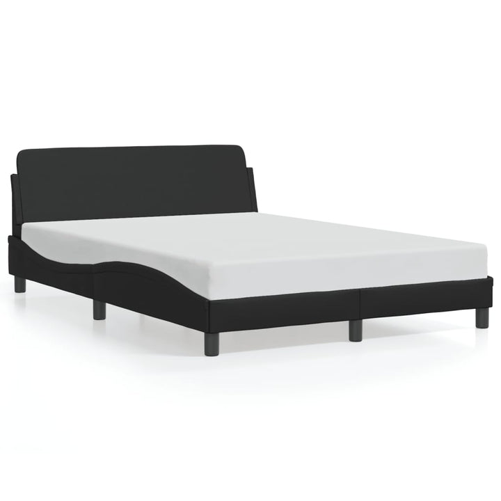 sengeramme Dover 140x190 cm kunstlæder sort