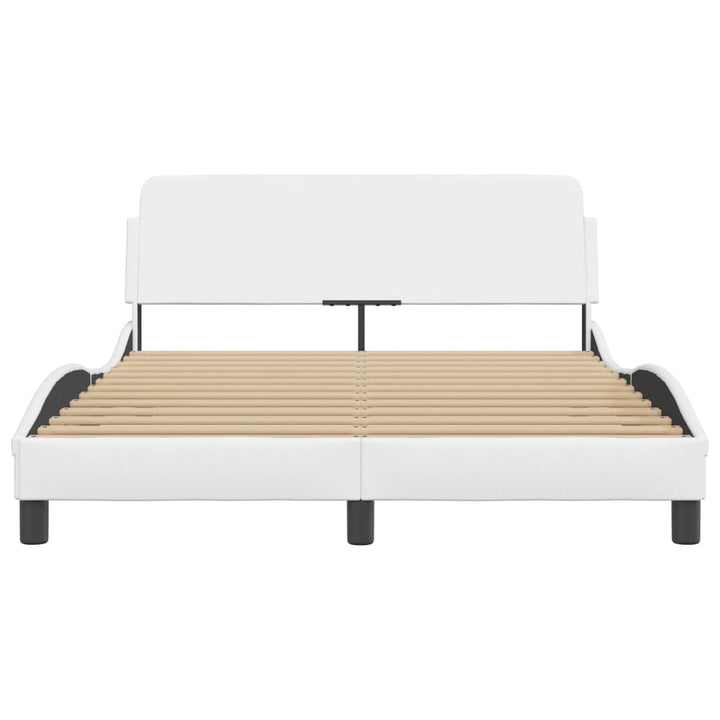 sengeramme Dover 140x190 cm kunstlæder sort
