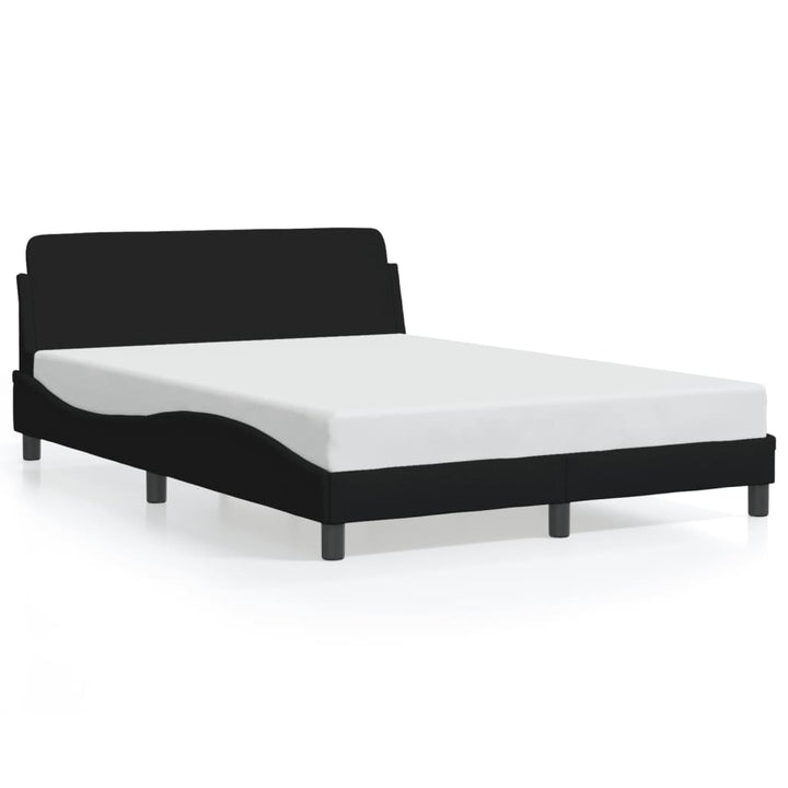 sengeramme Dover 140x200 cm stof sort