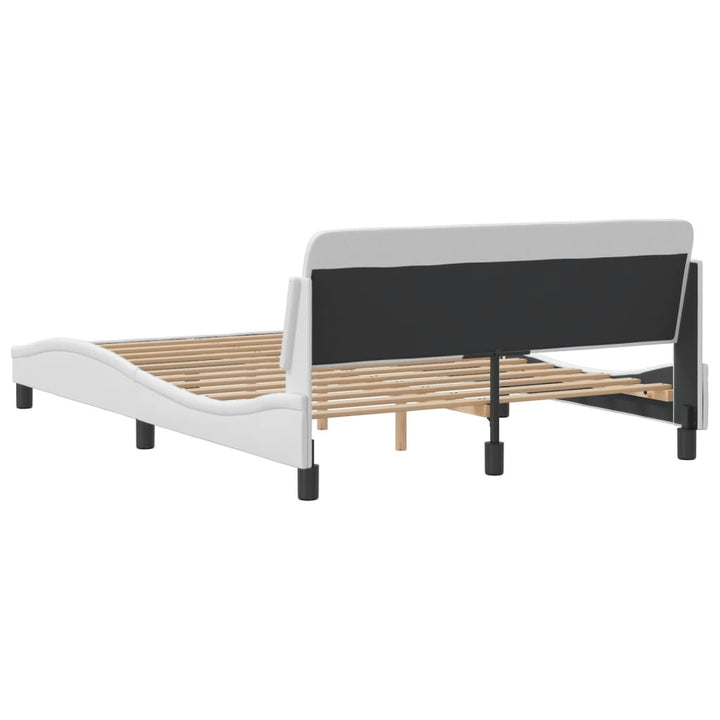 sengeramme Dover 140x200 cm kunstlæder hvid