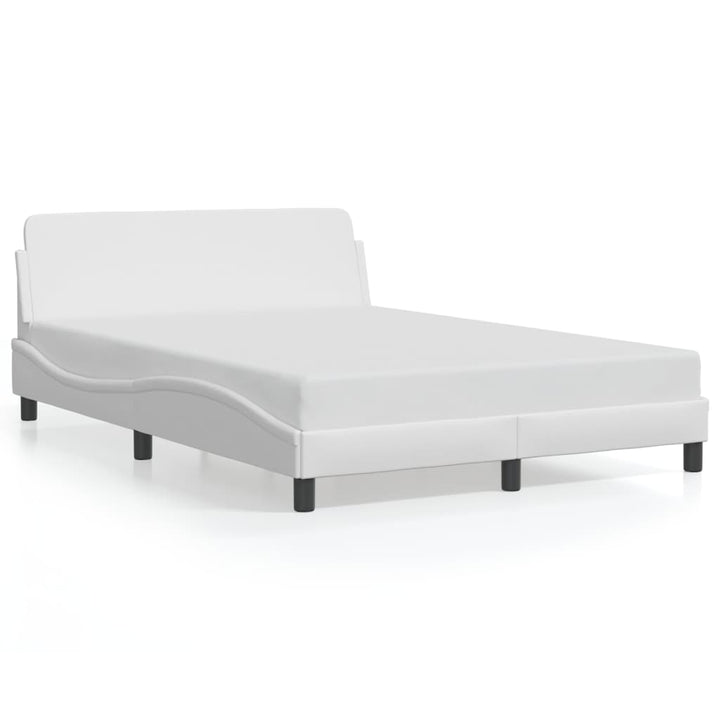 sengeramme Dover 140x200 cm kunstlæder hvid