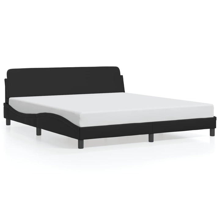sengeramme Dover 180x200 cm kunstlæder sort