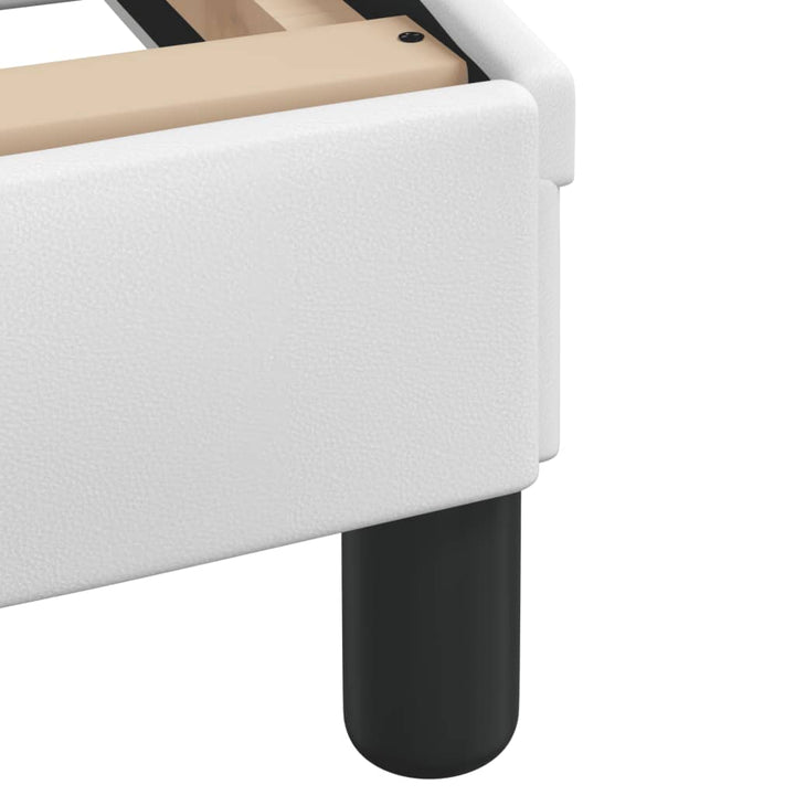 sengeramme Dover 180x200 cm kunstlæder hvid