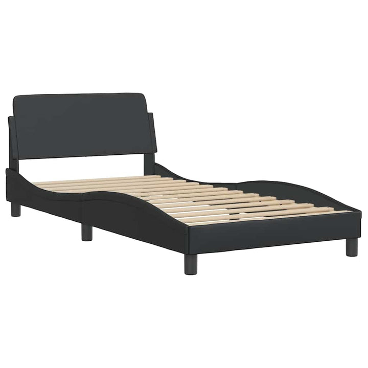 sengeramme Dover 100x190 cm kunstlæder sort