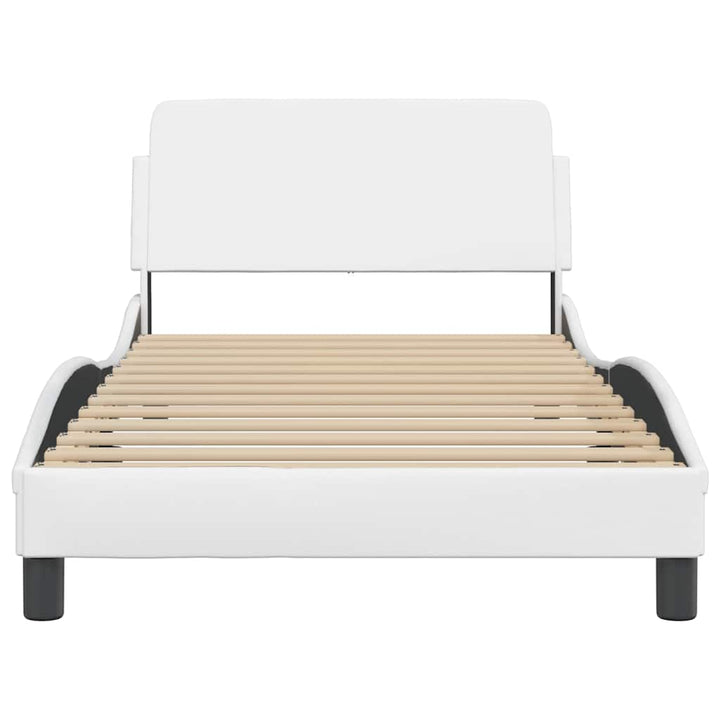 sengeramme Dover 100x190 cm kunstlæder hvid
