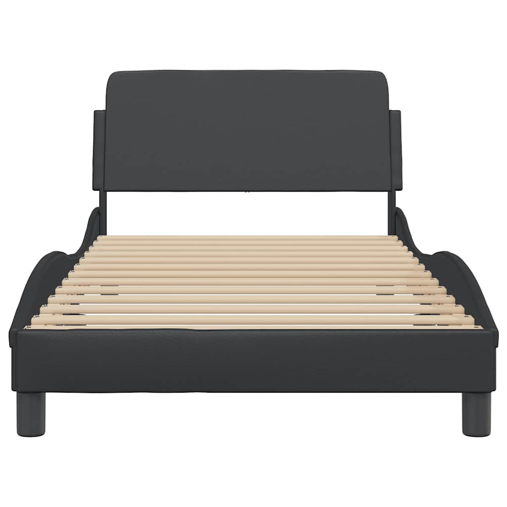 sengeramme Dover 100x203 cm kunstlæder sort