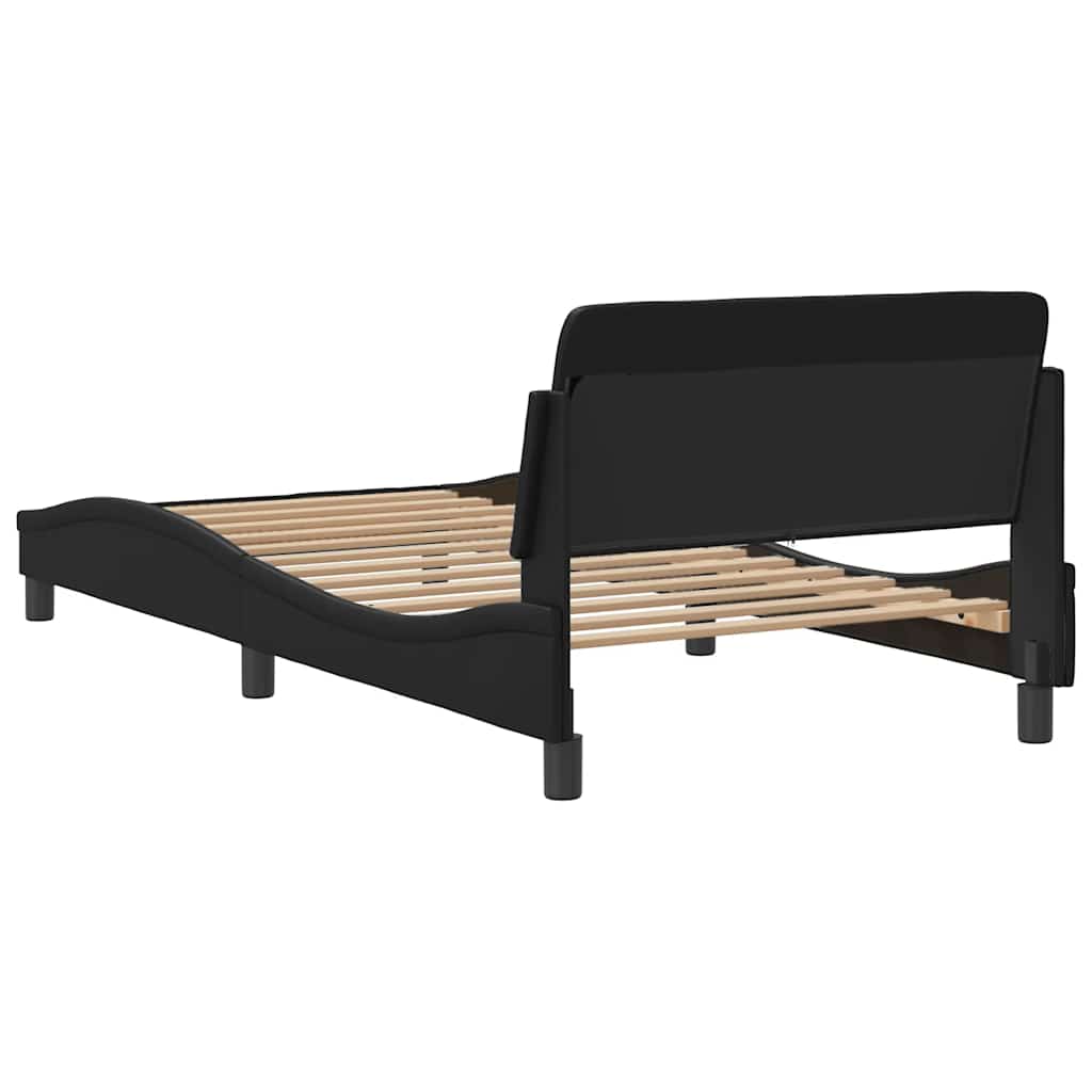 sengeramme Dover 100x203 cm kunstlæder sort