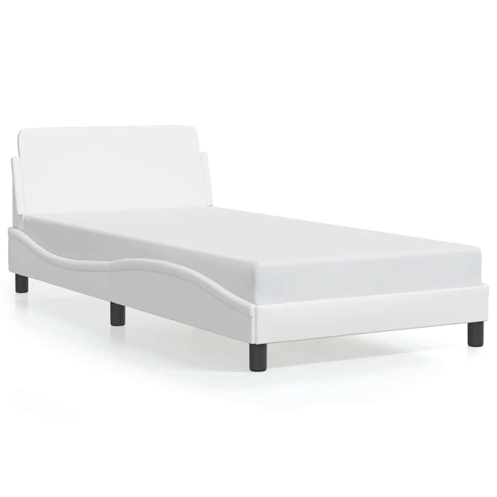 sengeramme Dover 100x203 cm kunstlæder hvid