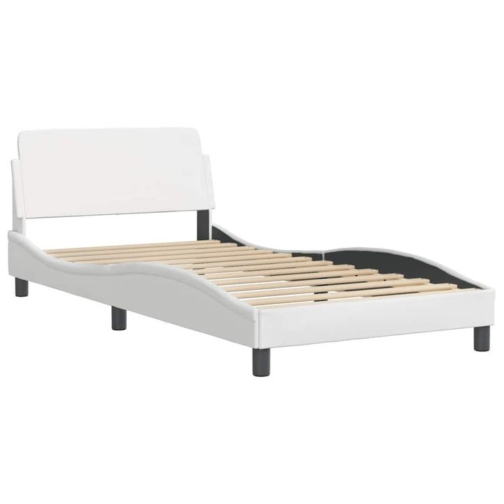 sengeramme Dover 100x203 cm kunstlæder hvid