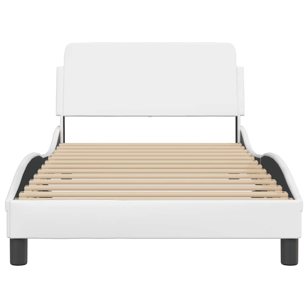 sengeramme Dover 100x203 cm kunstlæder hvid