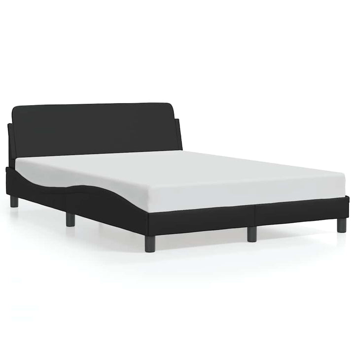 sengeramme Dover 137x190 cm kunstlæder sort