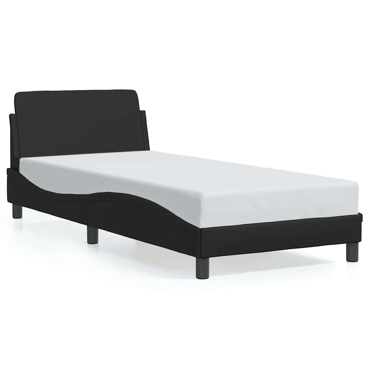sengestel Dover sort 90x190 cm kunstlæder