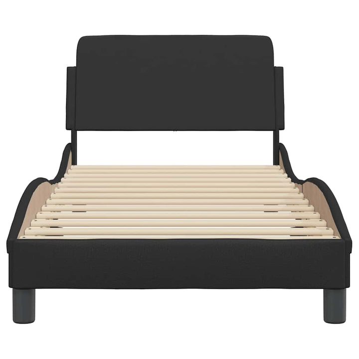 sengestel Dover sort 90x190 cm kunstlæder