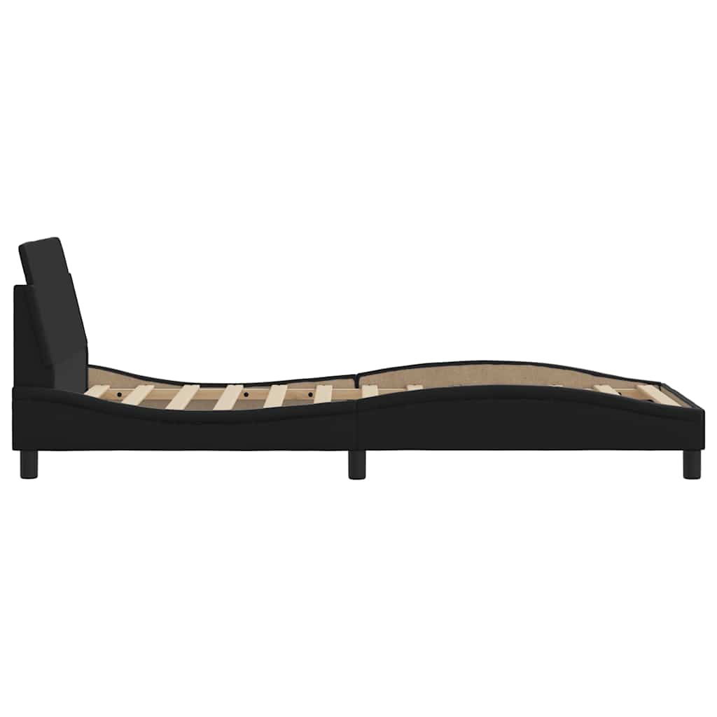 sengestel Dover sort 90x190 cm kunstlæder
