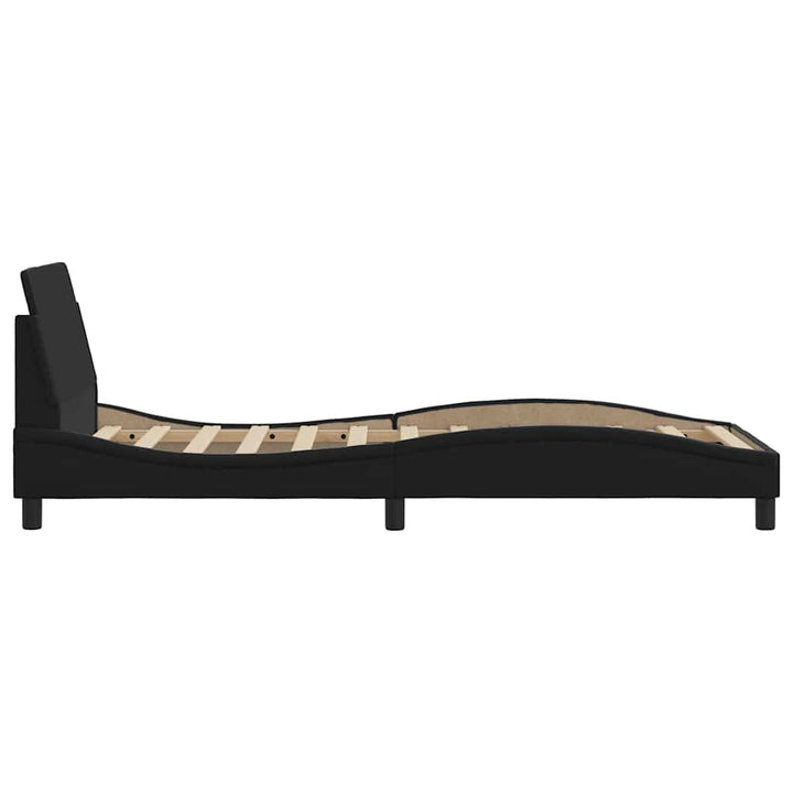 sengestel Dover sort 90x190 cm kunstlæder