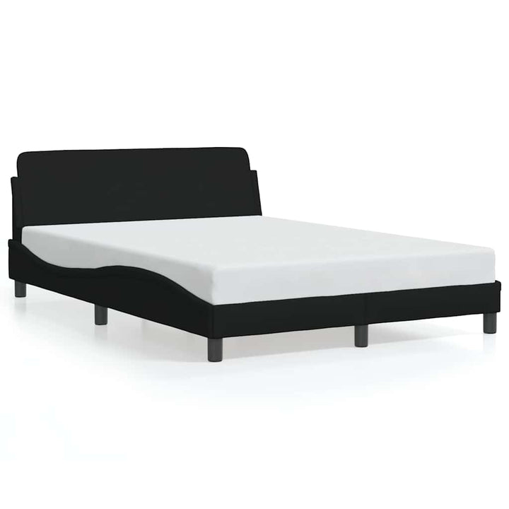 sengestel Dover sort 135x190 cm stof