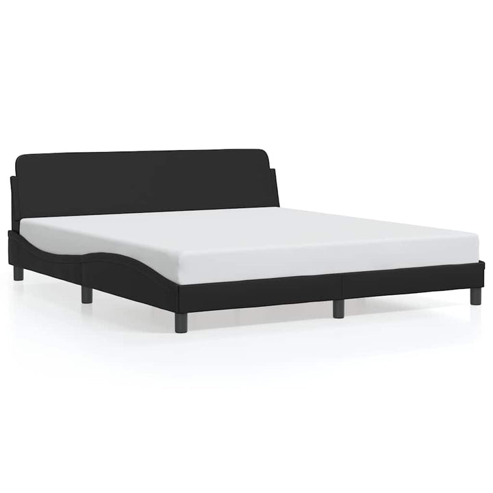 sengestel Dover sort 180x200 cm kunstlæder