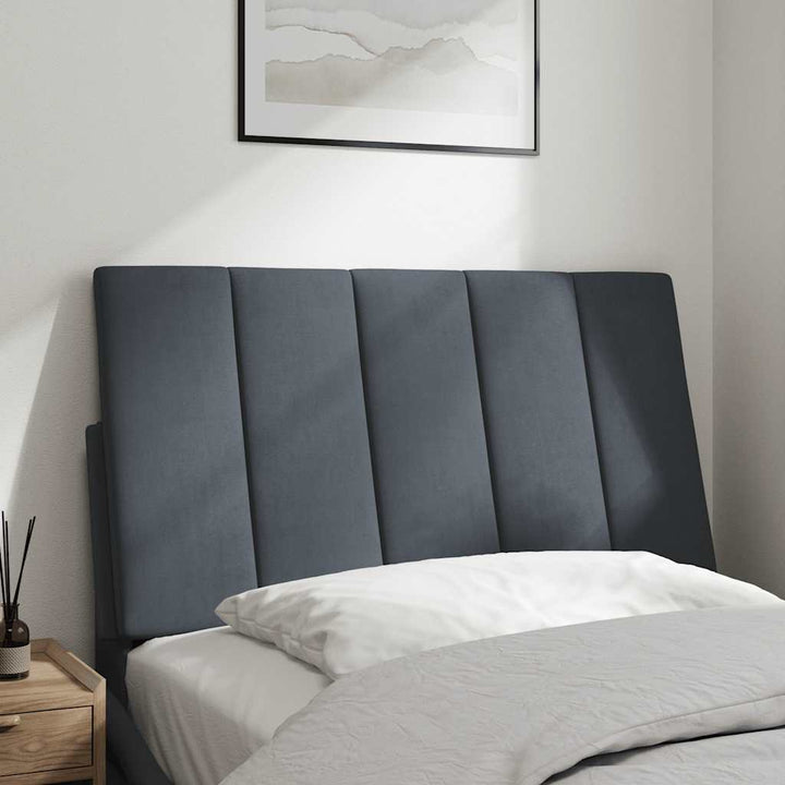 gavlpude Hanko 80 cm velour mørkegrå