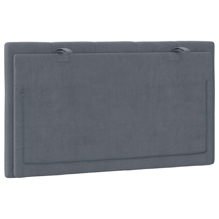 gavlpude Hanko 80 cm velour mørkegrå