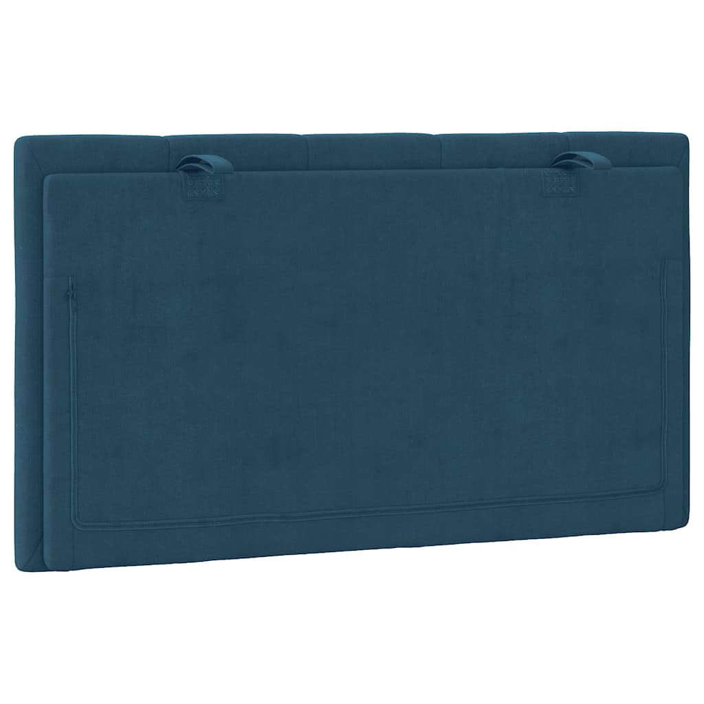 gavlpude Hanko 80 cm velour blå