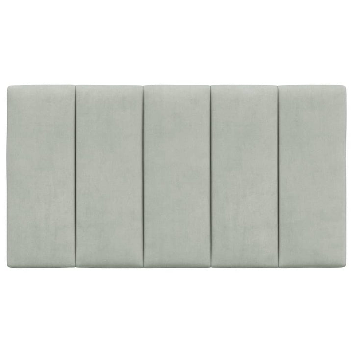 gavlpude Hanko 90 cm velour lysegrå