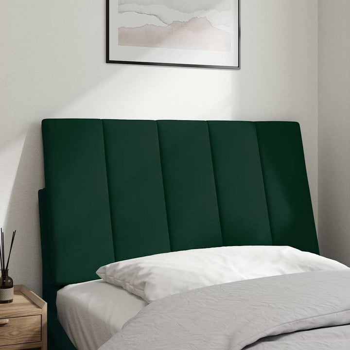 gavlpude Hanko 90 cm velour mørkegrøn