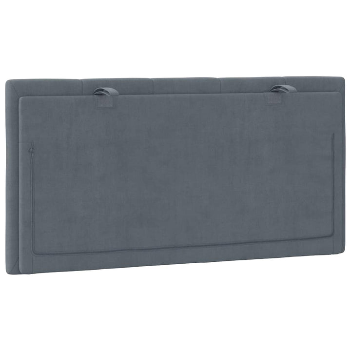 gavlpude Hanko 100 cm velour mørkegrå