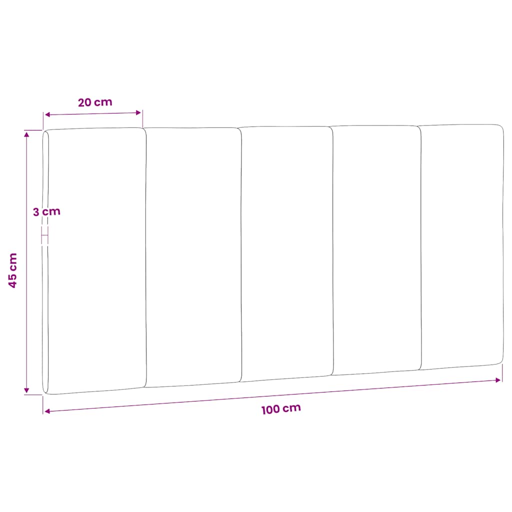 gavlpude Hanko 100 cm velour sort