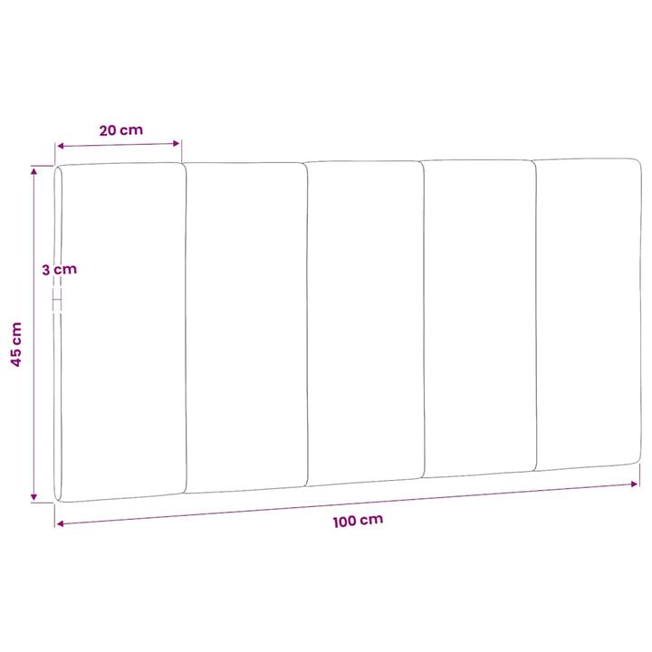 gavlpude Hanko 100 cm velour sort
