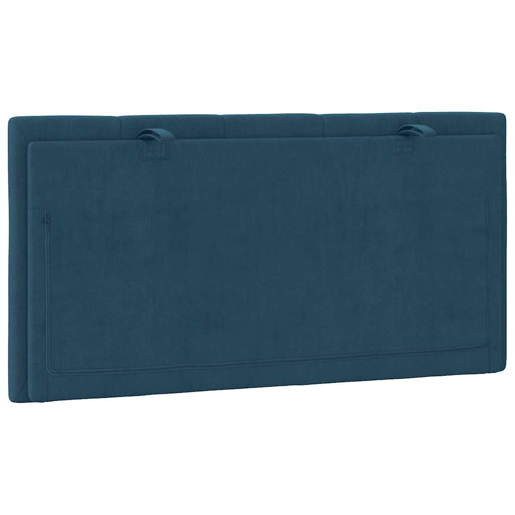 gavlpude Hanko 100 cm velour blå